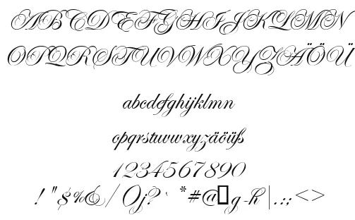 Vorschautext für Schriftart Easy Street EPS