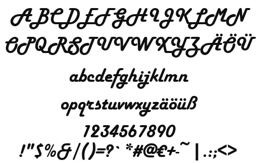Vorschautext für Schriftart Harlow Solid Italic