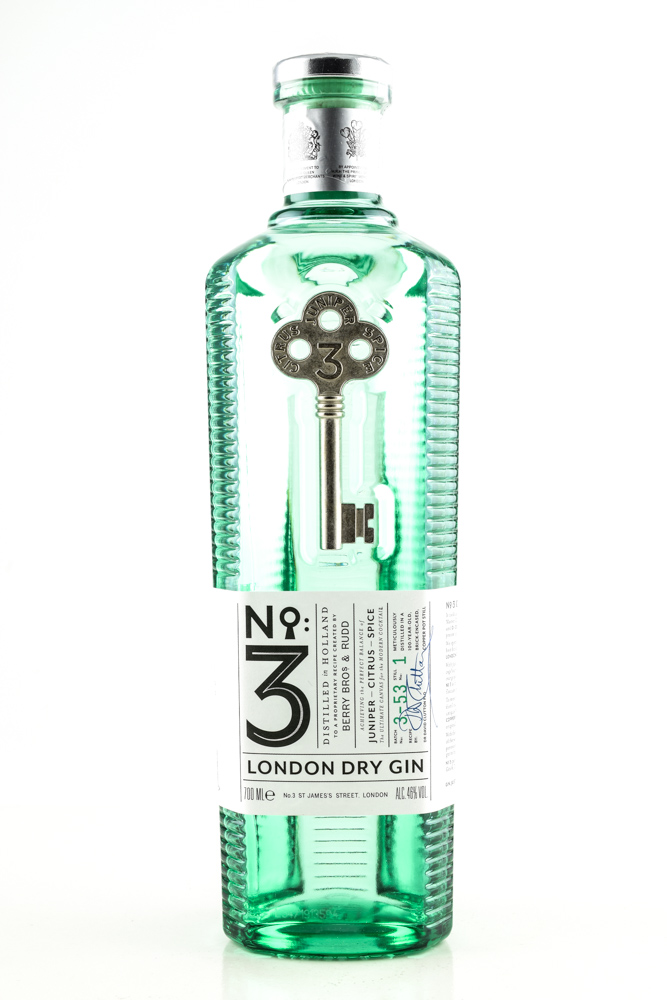 No. 3 - London Dry Gin inkl. Textgravur