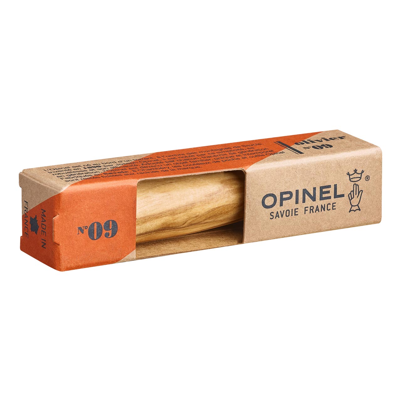 Opinel Taschenmesser No. 9 - Olivenholz