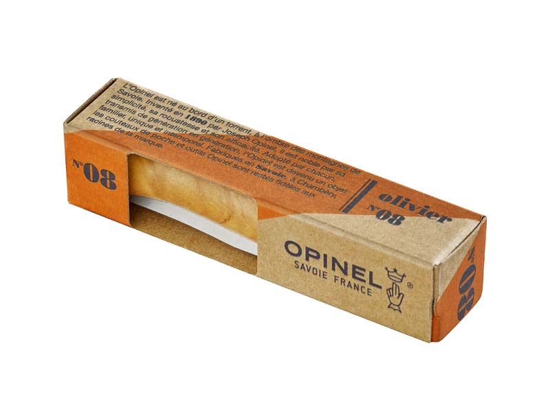 Opinel Taschenmesser No. 8 - Olivenholz