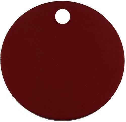 Tiermarke, rund, verschiedene Farben