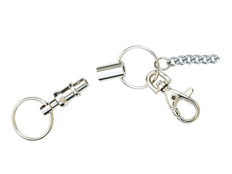 Gliederkette mit Karabinerhaken und Schnellverschluss