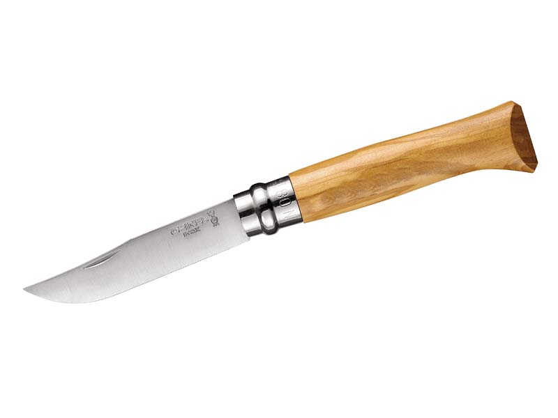 Opinel Taschenmesser No. 8 - Olivenholz