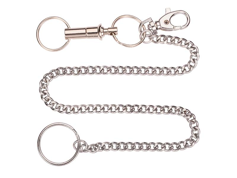 Gliederkette mit Karabinerhaken und Schnellverschluss