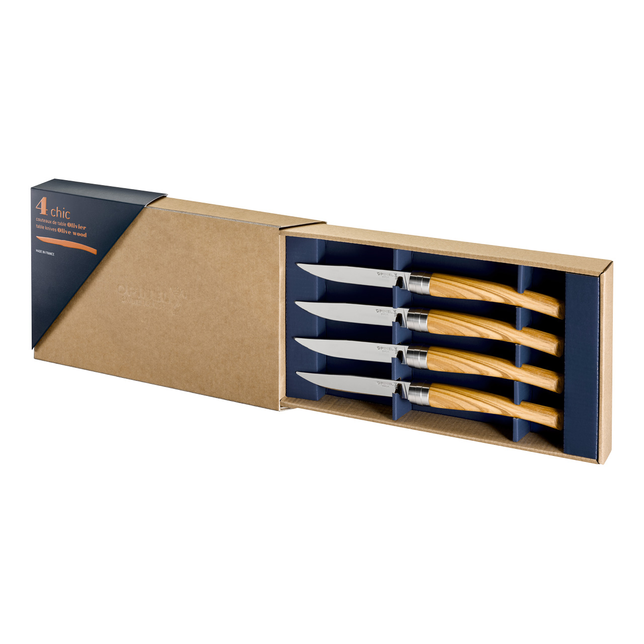Opinel TABLE CHIC II, Olivenholz