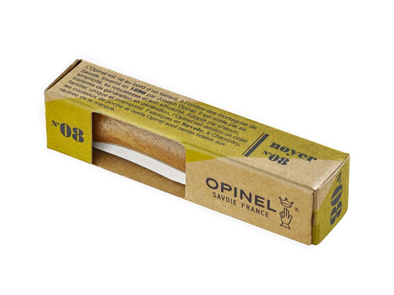 Opinel Taschenmesser No. 8 - Walnuss
