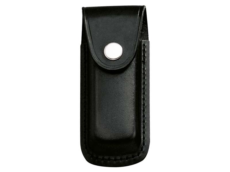 Messer-Etui, schwarzes Leder