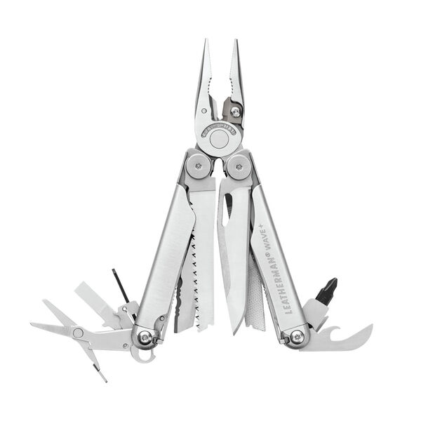 Leatherman WAVE Plus Edelstahl / silberfarben