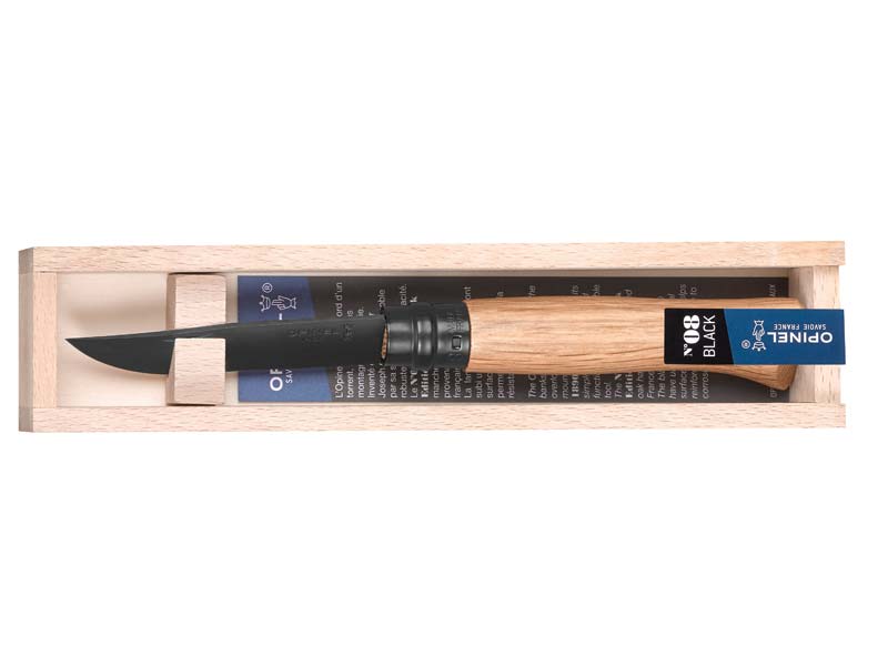 Opinel Taschenmesser No. 8 - Black Oak