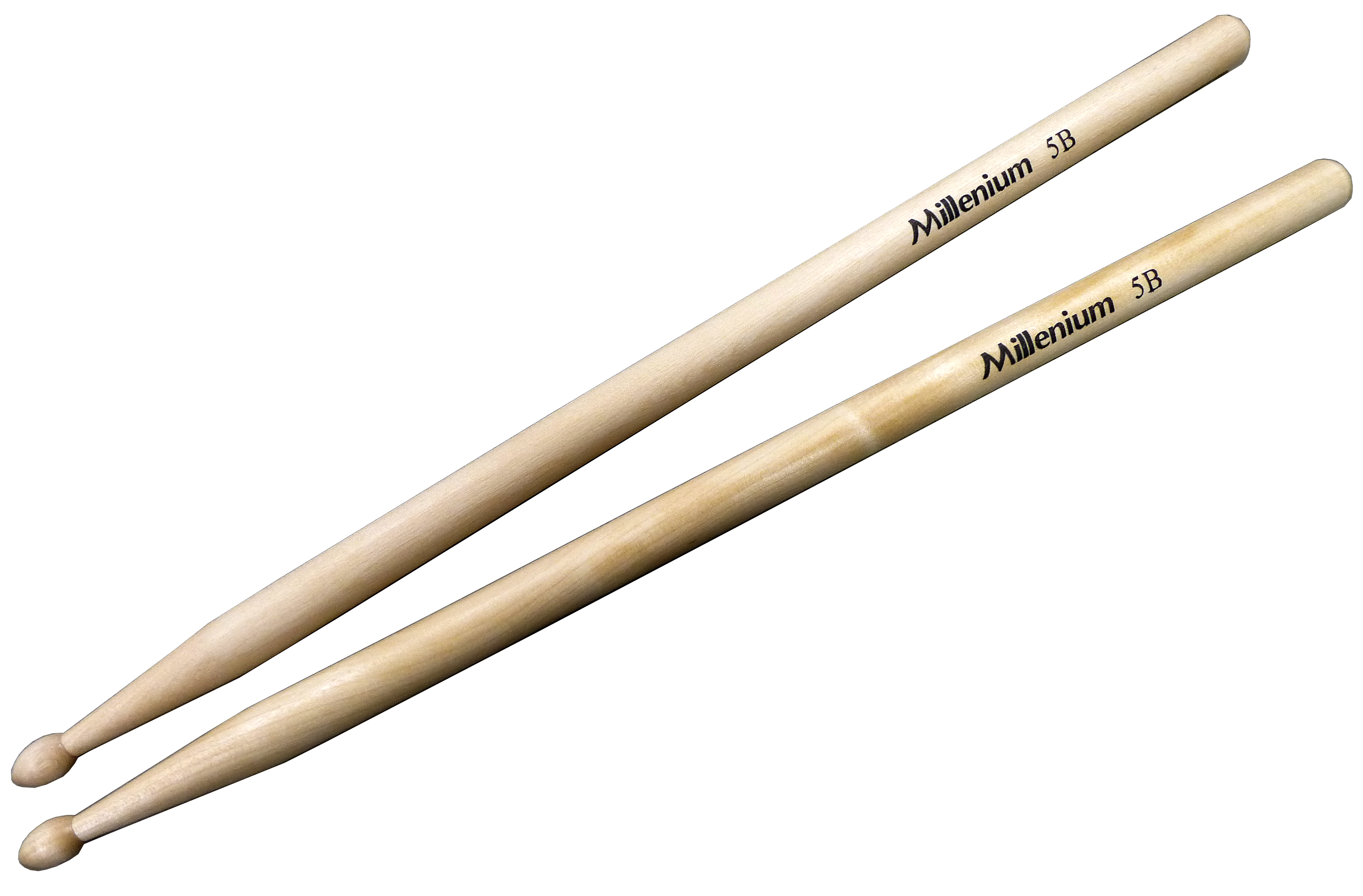 Millenium 5B Maple Drum Sticks -Wood-