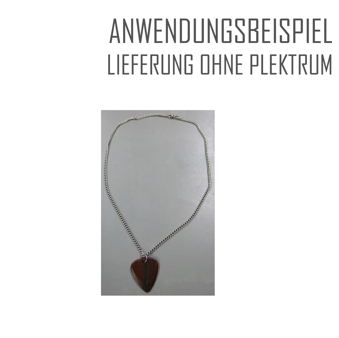 Erbskette Edelstahl mit Bindering