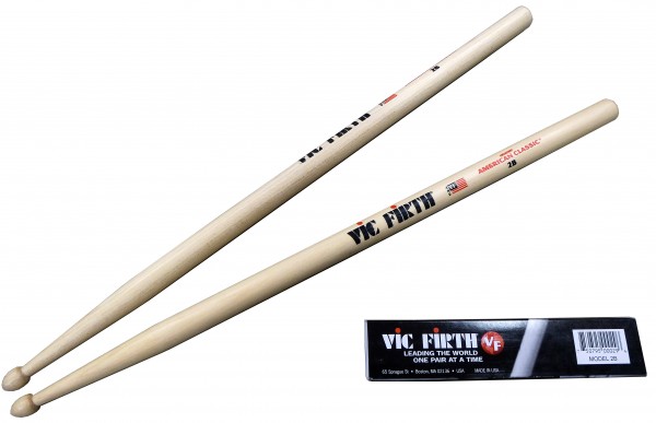 Vic Firth 2B American Classic Hickory Drumstick